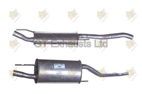 Silencieux arrière GT Exhausts GVW343