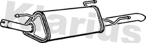 Silencieux arrière KLARIUS 220460
