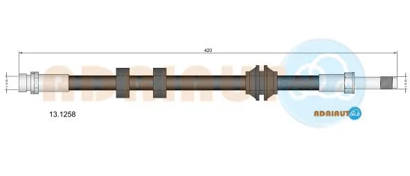 Flexible de frein ADRIAUTO 13.1258