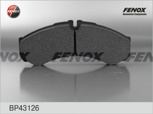 Kit de plaquettes de frein, frein à disque FENOX BP43126