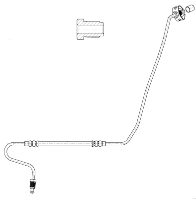Flexible de frein CEF 518323