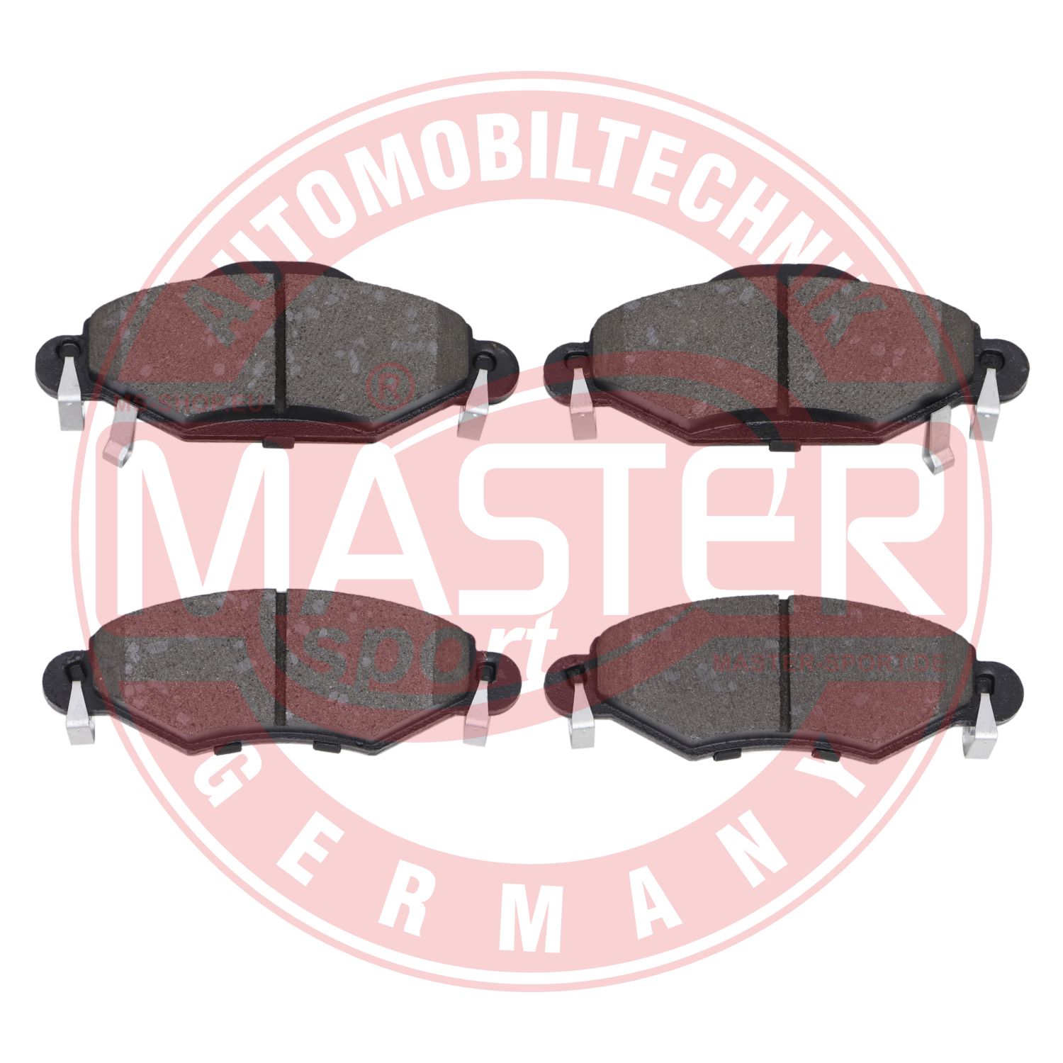 Kit de plaquettes de frein, frein à disque MASTER-SPORT GERMANY 13046058002N-SET-MS