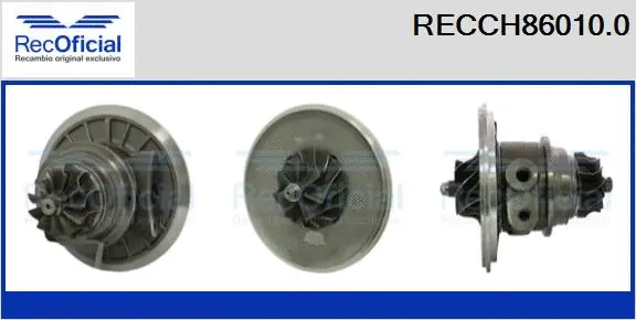 Groupe carter, turbocompresseur RECOFICIAL RECCH86010.0
