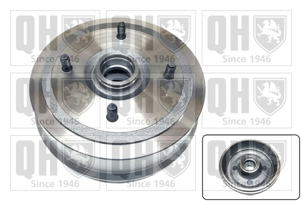 Tambour de frein QUINTON HAZELL BDR354