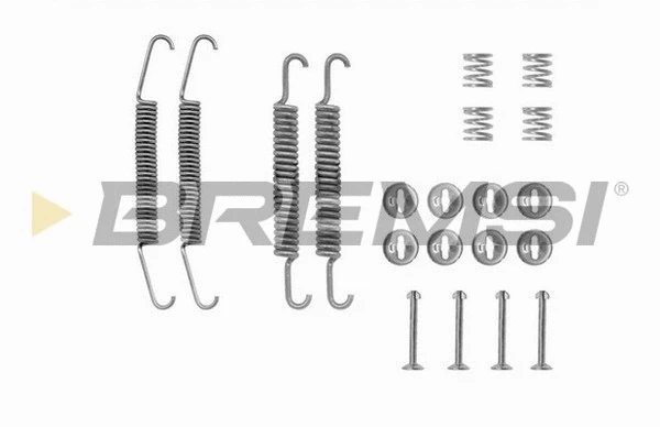 Kit d'accessoires, mâchoire de frein BREMSI SK0548