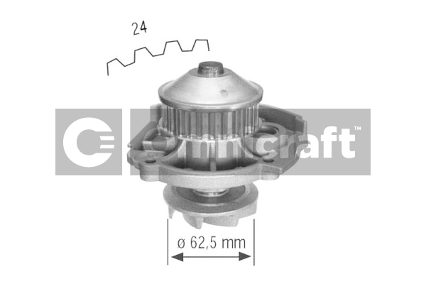 Pompe à eau, refroidissement du moteur Omnicraft 2316919