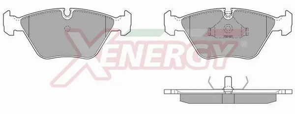 Kit de plaquettes de frein, frein à disque AP XENERGY X40310