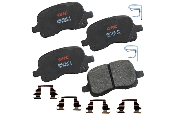 Kit de plaquettes de frein, frein à disque GRC - Ultra Brakes GCD741