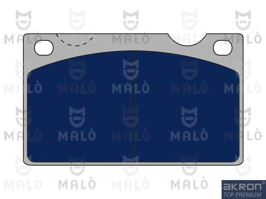Kit de plaquettes de frein, frein à disque AKRON-MALÒ 1050791