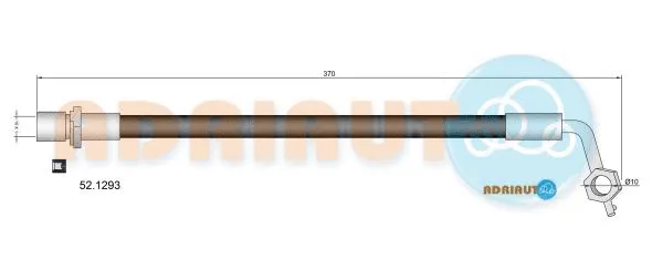Flexible de frein ADRIAUTO 52.1293