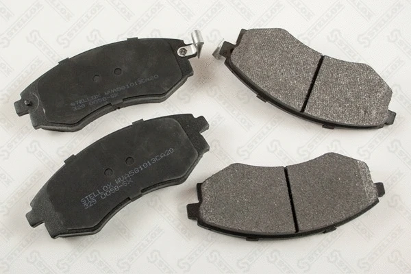 Kit de plaquettes de frein, frein à disque STELLOX 329 005B-SX