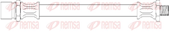 Flexible de frein REMSA G1911.00