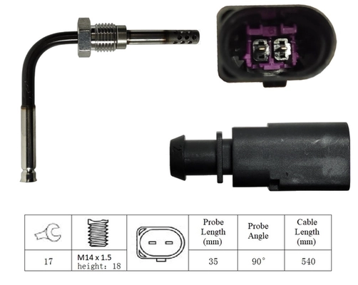 Capteur, température des gaz LUCAS LGS6039