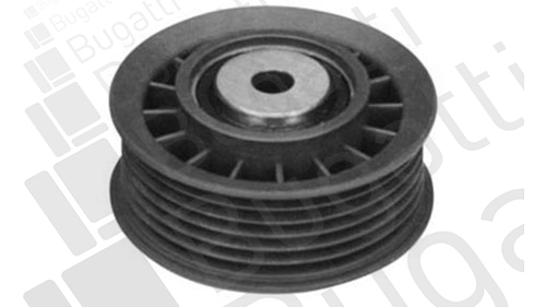 Poulie renvoi/transmission, courroie trapézoïdale à nervures BUGATTI BPOA1477
