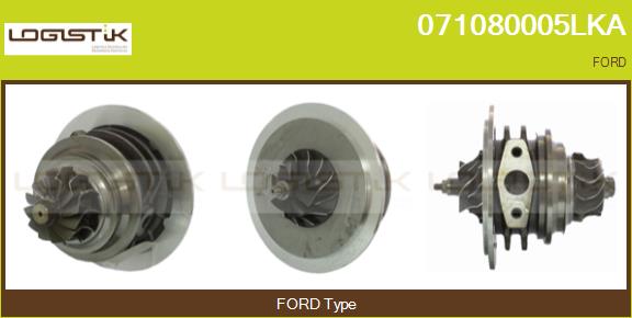 Groupe carter, turbocompresseur LGK 071080005LKA