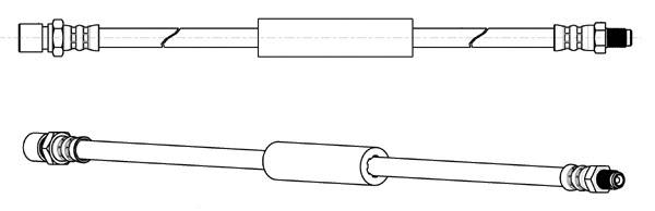 Flexible de frein CEF 510185
