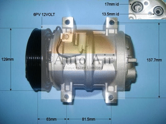 Compresseur, climatisation AUTO AIR GLOUCESTER 14-9648P