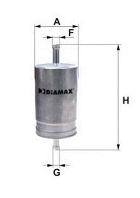 Filtre à carburant DIAMAX DF3265