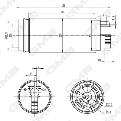 unité d'alimentation de carburant GMB GFPS-044A