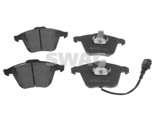 Kit de plaquettes de frein, frein à disque SWAG 30 91 6538
