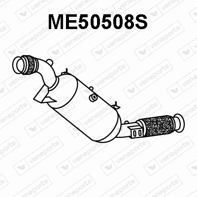 Filtre à particules / à suie, échappement VENEPORTE ME50508S