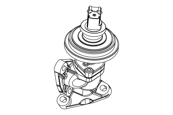 Vanne EGR AISIN EGRAZ-7063