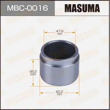Piston, étrier de frein MASUMA MBC-0016