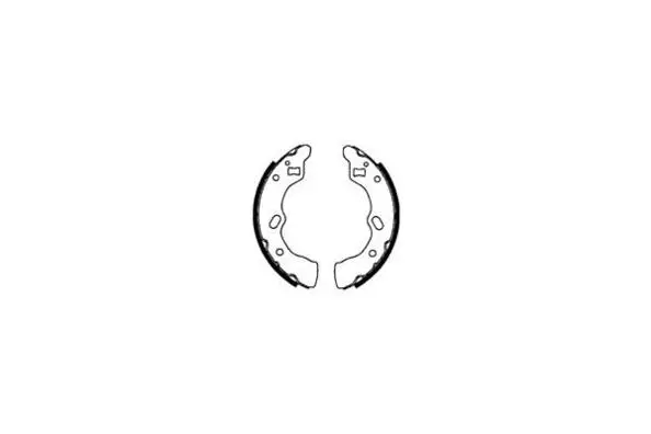 Jeu de mâchoires de frein E.T.F. 09-0556
