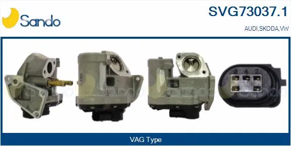 Vanne EGR SANDO SVG73037.1