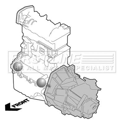 Support moteur FIRST LINE FEM4204