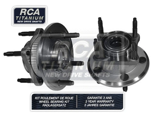 Kit de roulements de roue RCA FRANCE RCAK1374
