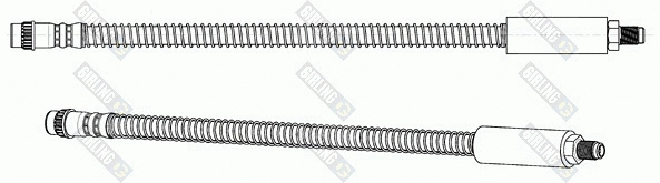 Flexible de frein GIRLING 9002449