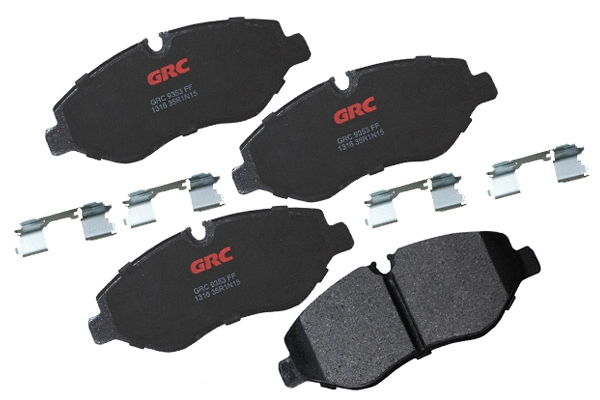 Kit de plaquettes de frein, frein à disque GRC - Ultra Brakes GMD1316