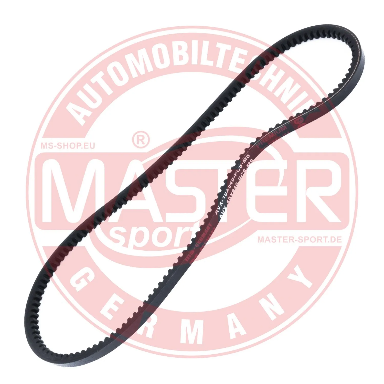 Courroie trapézoïdale MASTER-SPORT GERMANY AVX-10X840-PCS-MS
