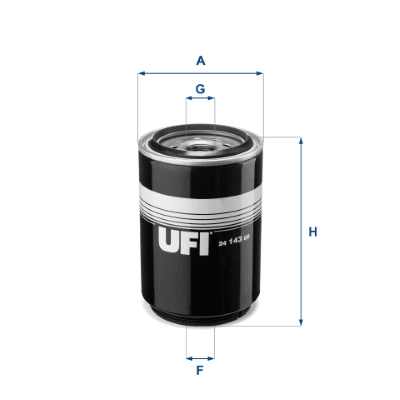 Filtre à carburant UFI 24.143.00