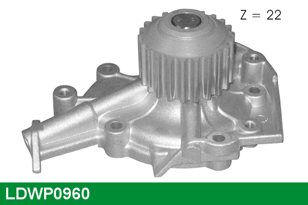 Pompe à eau, refroidissement du moteur LUCAS LDWP0960