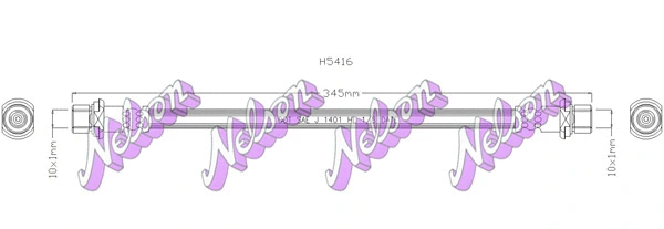 Flexible de frein KAWE H5416