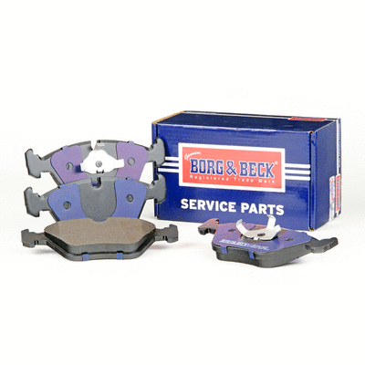 Kit de plaquettes de frein, frein à disque BORG & BECK BBP1460