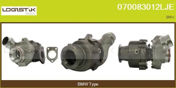 Turbocompresseur, suralimentation LGK 070083012LJE