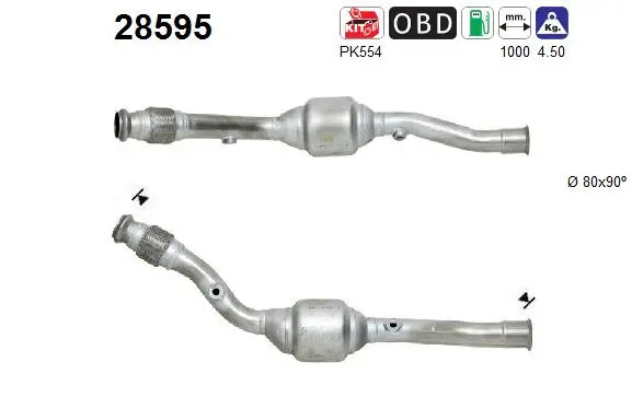 Catalyseur AS 28595