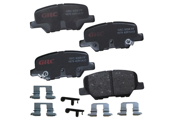 Kit de plaquettes de frein, frein à disque GRC - Ultra Brakes GCD1679