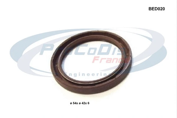 Bague d'étanchéité, vilebrequin PROCODIS FRANCE BED020