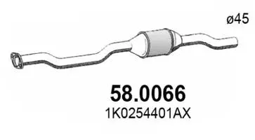 Catalyseur ASSO 58.0066