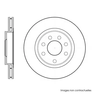 Disque de frein Technika 755670