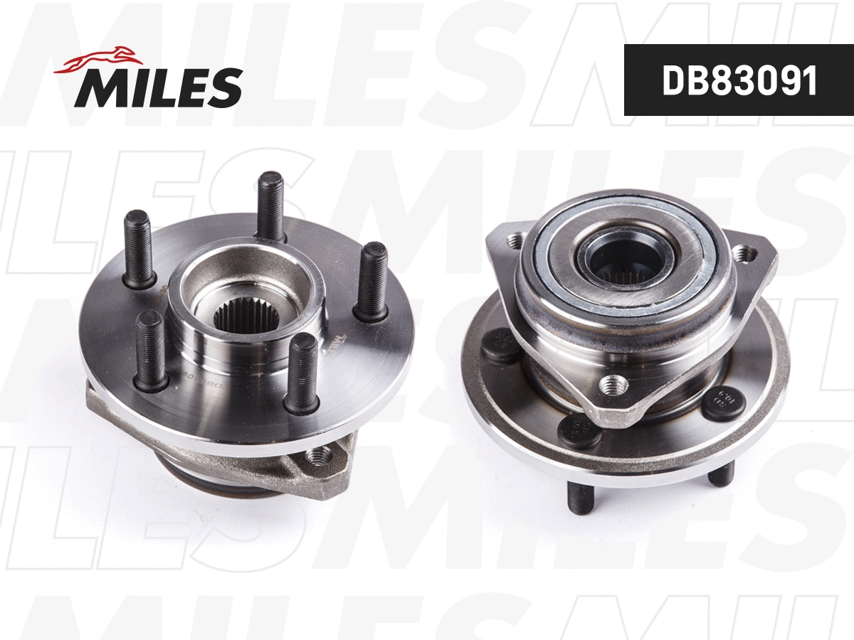 Kit de roulements de roue MILES DB83091