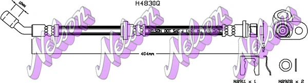 Flexible de frein BROVEX-NELSON H4830Q