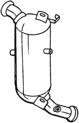 Filtre à particules / à suie, échappement BOSAL 095-132