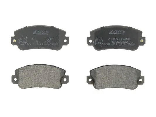 Kit de plaquettes de frein, frein à disque ABE C1F011ABE