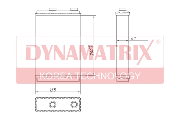 Système de chauffage DYNAMATRIX DR71451