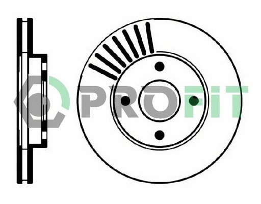 Disque de frein PROFIT 5010-0364